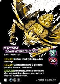 Battra, Beast of Destruction - Godzilla: Reign of Kaiju - UniVersus card