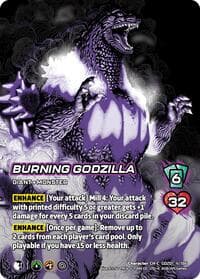 Burning Godzilla - Godzilla: Reign of Kaiju - UniVersus card