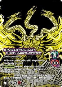 King Ghidorah, Three-Headed Monster - Godzilla: Reign of Kaiju - UniVersus card
