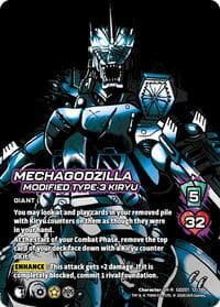 Mechagodzilla, Modified Type-3 Kiryu - Godzilla: Reign of Kaiju - UniVersus card