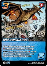 Sky Dominance - Godzilla: Reign of Kaiju - UniVersus card