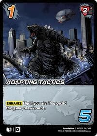 Adapting Tactics - Godzilla: Reign of Kaiju - UniVersus card