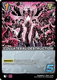 Collateral Destruction - Godzilla: Reign of Kaiju - UniVersus card