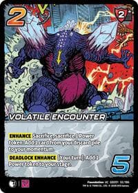 Volatile Encounter - Godzilla: Reign of Kaiju - UniVersus card