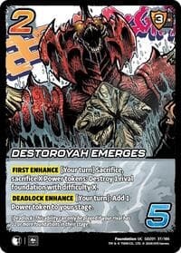 Destoroyah Emerges - Godzilla: Reign of Kaiju - UniVersus card