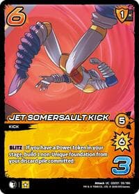 Jet Somersault Kick - Godzilla: Reign of Kaiju - UniVersus card