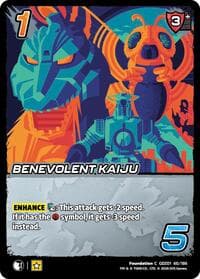 Benevolent Kaiju - Godzilla: Reign of Kaiju - UniVersus card