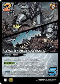 Threat Neutralized - Godzilla: Reign of Kaiju - UniVersus card