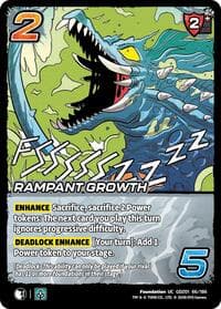 Rampant Growth - Godzilla: Reign of Kaiju - UniVersus card