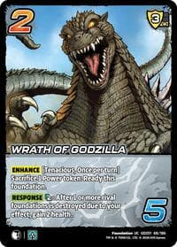 Wrath of Godzilla - Godzilla: Reign of Kaiju - UniVersus card