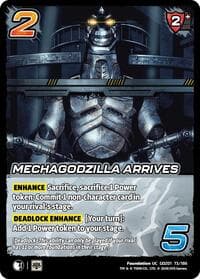 Mechagodzilla Arrives - Godzilla: Reign of Kaiju - UniVersus card