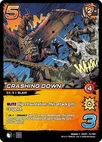 Crashing Down - Godzilla: Reign of Kaiju - UniVersus card