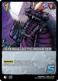 Intergalactic Monster - Godzilla: Reign of Kaiju - UniVersus card