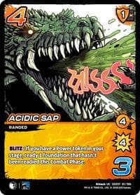 Acidic Sap - Godzilla: Reign of Kaiju - UniVersus card