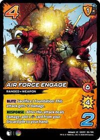 Air Force Engage - Godzilla: Reign of Kaiju - UniVersus card