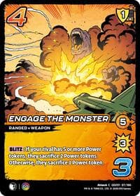 Engage the Monster - Godzilla: Reign of Kaiju - UniVersus card