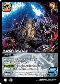 Final Wars - Godzilla: Reign of Kaiju - UniVersus card