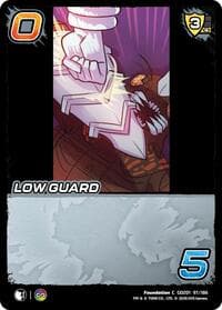 Low Guard - Godzilla: Reign of Kaiju - UniVersus card