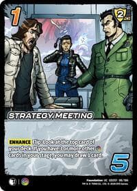 Strategy Meeting - Godzilla: Reign of Kaiju - UniVersus card