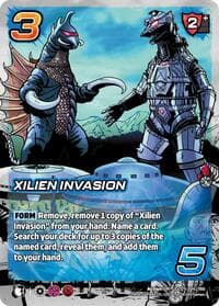 Xilien Invasion - Godzilla: Reign of Kaiju - UniVersus card