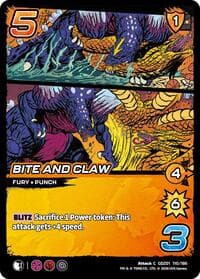 Bite and Claw - Godzilla: Reign of Kaiju - UniVersus card