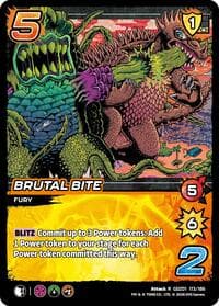 Brutal Bite - Godzilla: Reign of Kaiju - UniVersus card