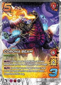 Corona Beam - Godzilla: Reign of Kaiju - UniVersus card