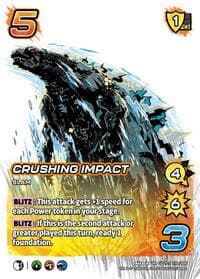 Crushing Impact - Godzilla: Reign of Kaiju - UniVersus card