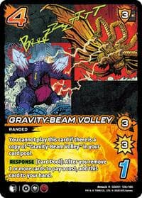 Gravity-Beam Volley - Godzilla: Reign of Kaiju - UniVersus card