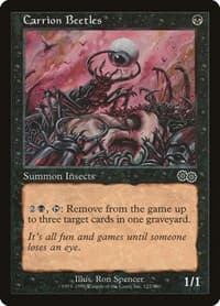 Carrion Beetles - Urza's Saga - Magic: The Gathering card