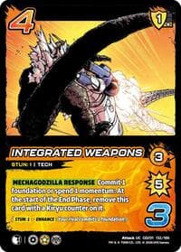 Integrated Weapons - Godzilla: Reign of Kaiju - UniVersus card