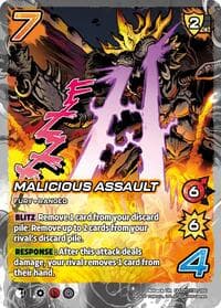 Malicious Assault - Godzilla: Reign of Kaiju - UniVersus card