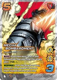 Mecha Bombardment - Godzilla: Reign of Kaiju - UniVersus card