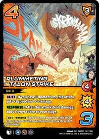 Plummeting Talon Strike - Godzilla: Reign of Kaiju - UniVersus card