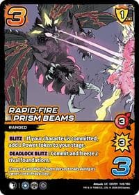 Rapid-Fire Prism Beams - Godzilla: Reign of Kaiju - UniVersus card