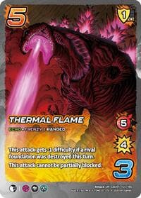 Thermal Flame - Godzilla: Reign of Kaiju - UniVersus card