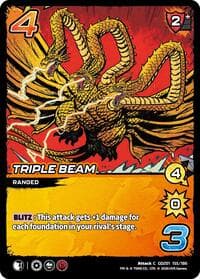 Triple Beam - Godzilla: Reign of Kaiju - UniVersus card