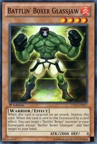 Battlin' Boxer Glassjaw - Lord of the Tachyon Galaxy - YuGiOh card