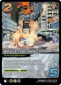 Brace for Impact - Godzilla: Reign of Kaiju - UniVersus card