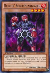 Battlin' Boxer Headgeared - Lord of the Tachyon Galaxy - YuGiOh card