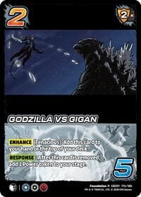 Godzilla vs Gigan - Godzilla: Reign of Kaiju - UniVersus card