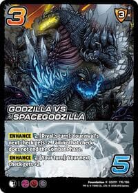 Godzilla vs SpaceGodzilla - Godzilla: Reign of Kaiju - UniVersus card