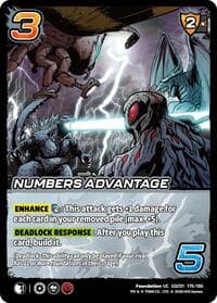 Numbers Advantage - Godzilla: Reign of Kaiju - UniVersus card