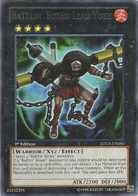 Battlin' Boxer Lead Yoke - Lord of the Tachyon Galaxy - YuGiOh card
