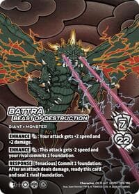 Battra, Beast of Destruction (Alternate Art) - Godzilla: Reign of Kaiju - UniVersus card