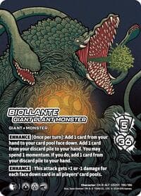 Biollante, Giant Plant Monster (Alternate Art) - Godzilla: Reign of Kaiju - UniVersus card