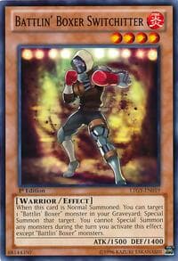 Battlin' Boxer Switchitter - Lord of the Tachyon Galaxy - YuGiOh card