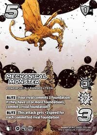 Mechanical Monster (Alternate Art) - Godzilla: Reign of Kaiju - UniVersus card
