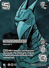 Winged Death (Alternate Art) - Godzilla: Reign of Kaiju - UniVersus card