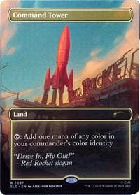 Command Tower (7097) - Secret Lair Drop Series - Magic: The Gathering card